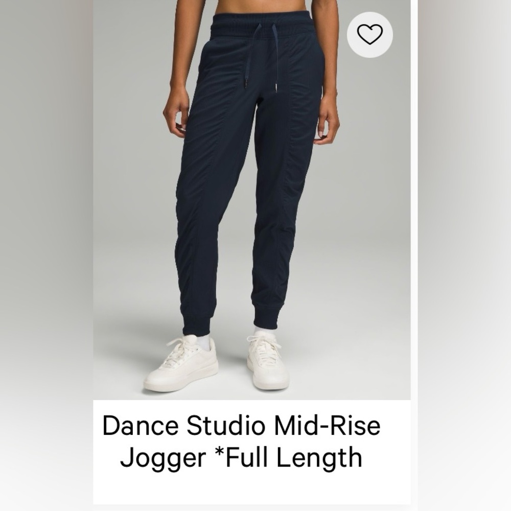 Lululemon dance studio mid-rise jogger